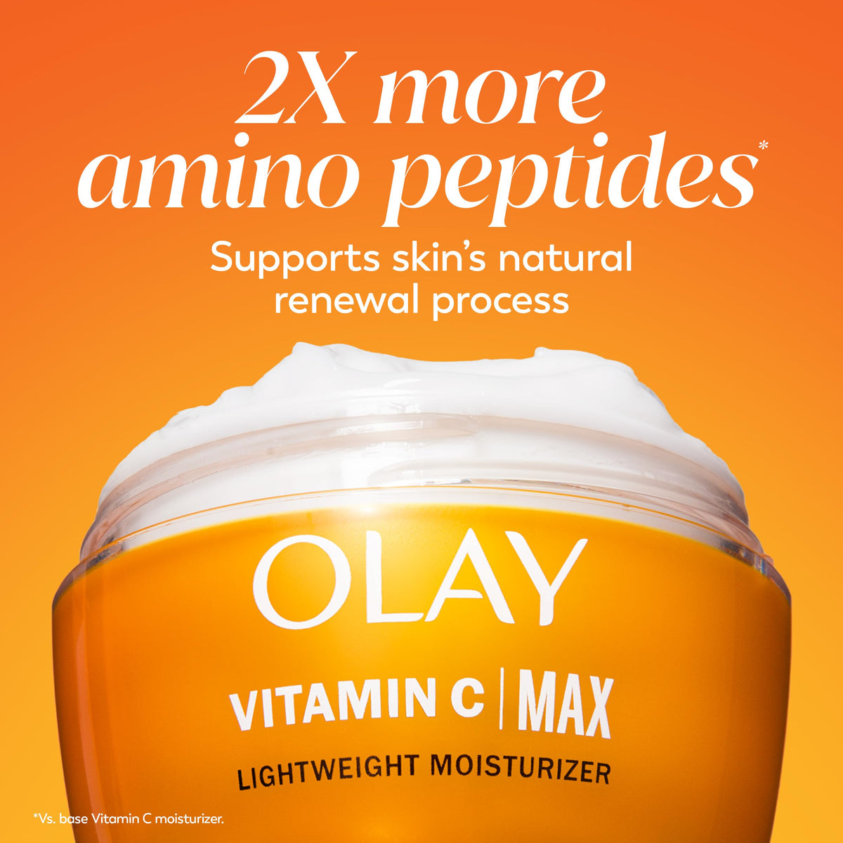 Olay Vitamin C MAX Face Moisturizer 1.7 oz in hand