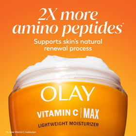 Olay Vitamin C MAX Face Moisturizer 1.7 oz in hand