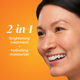 Olay Vitamin C MAX Face Moisturizer 1.7 oz on a vanity