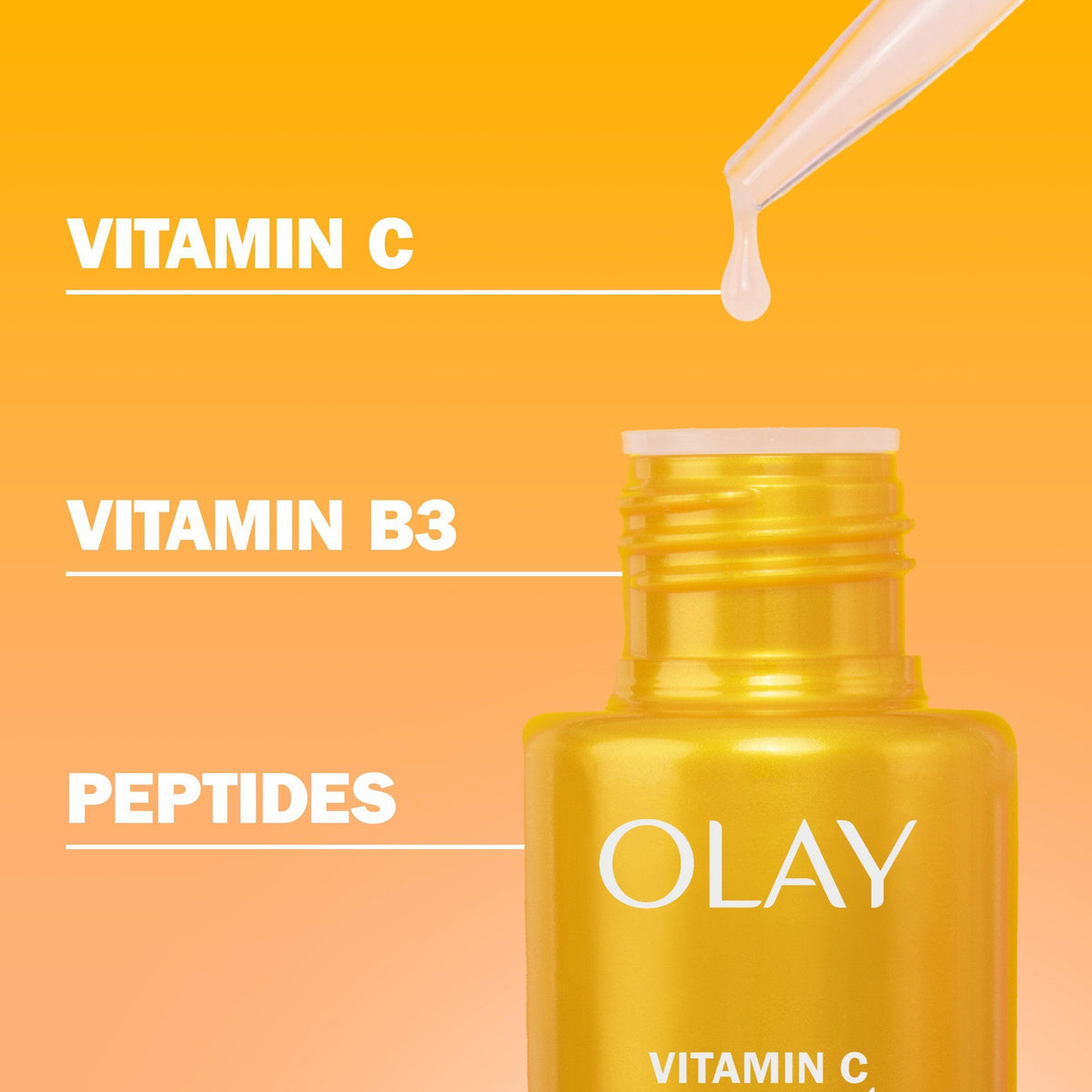 Olay Vitamin C + Peptide 24 Serum 40 mL with packaging