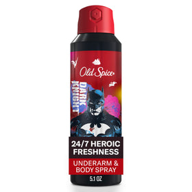 Old Spice Aluminum Free Body Deodorant Batman Black Cherry front view