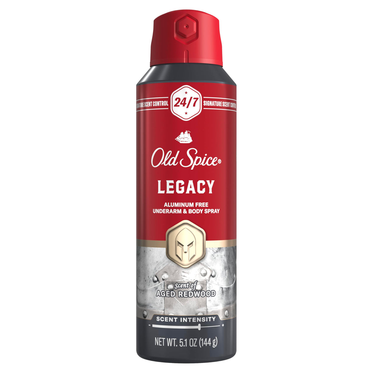 Old Spice Aluminum Free Body Spray for Men front view