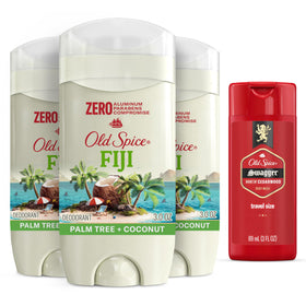 Old Spice Aluminum Free Deodorant Fiji 3-Pack front view