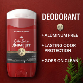 Old Spice Aluminum Free Deodorant Swagger packaging