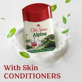 Old Spice Antiperspirant Alpine scent texture