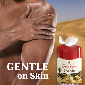 Old Spice Antiperspirant Deodorant application texture