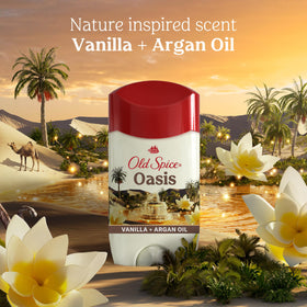 Old Spice Antiperspirant Deodorant being held in hand