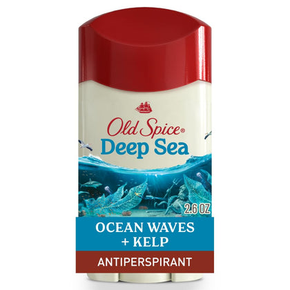 Old Spice Antiperspirant Deodorant Deep Sea front view