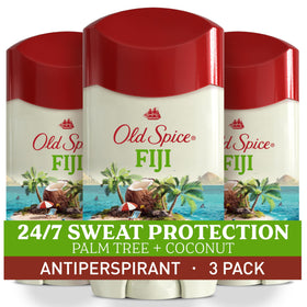Old Spice Antiperspirant Deodorant Fiji scent front view