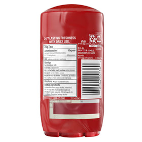 Old Spice Antiperspirant Deodorant in a gym bag