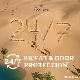 Old Spice Antiperspirant Deodorant Oasis Scent with vanilla and argan oil