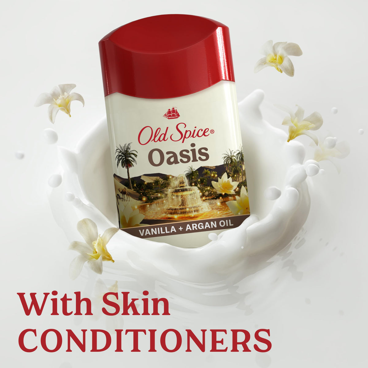 Old Spice Antiperspirant Deodorant on a bathroom counter