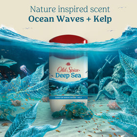 Old Spice Antiperspirant Deodorant packaging display