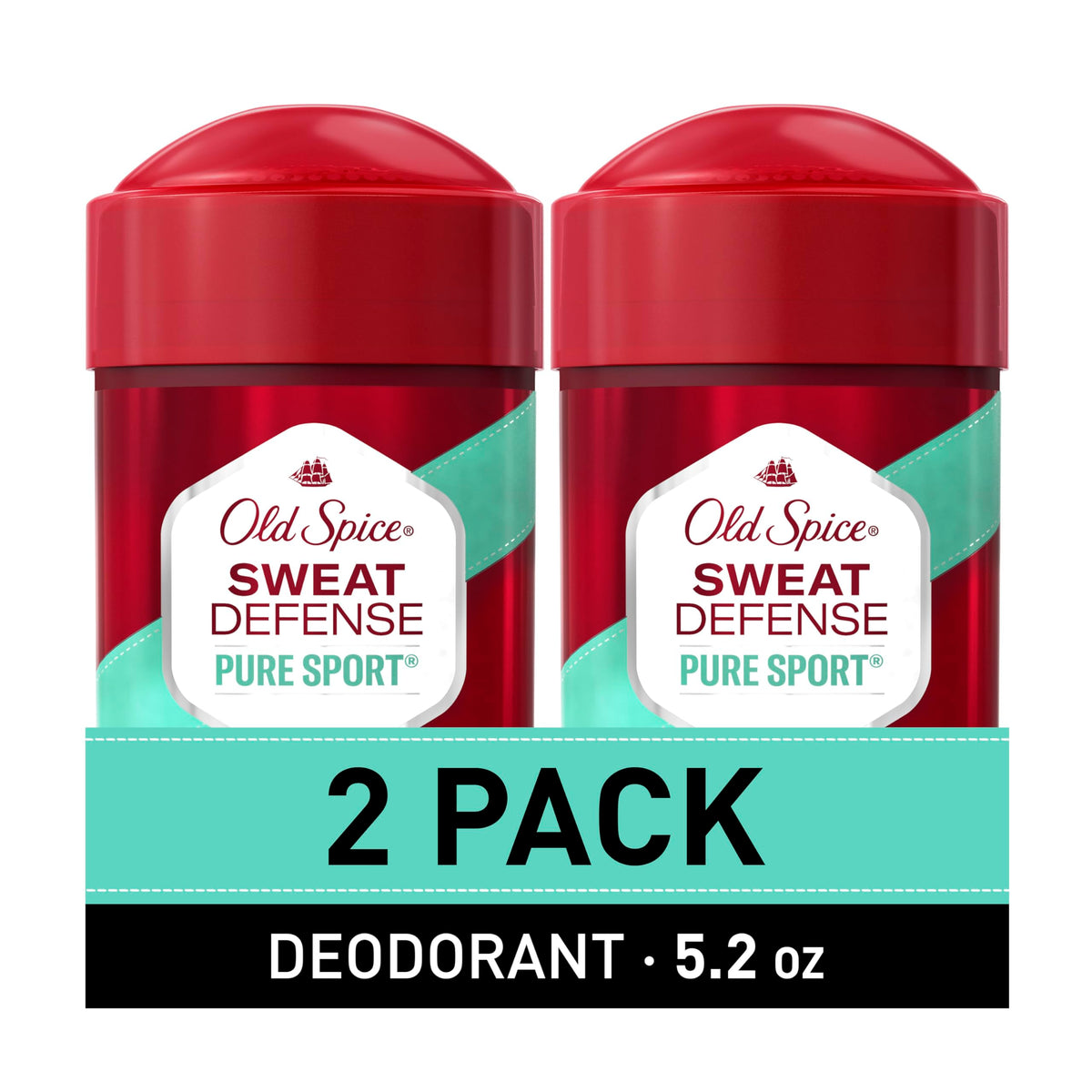 Old Spice Antiperspirant Deodorant Pure Sport Plus front view