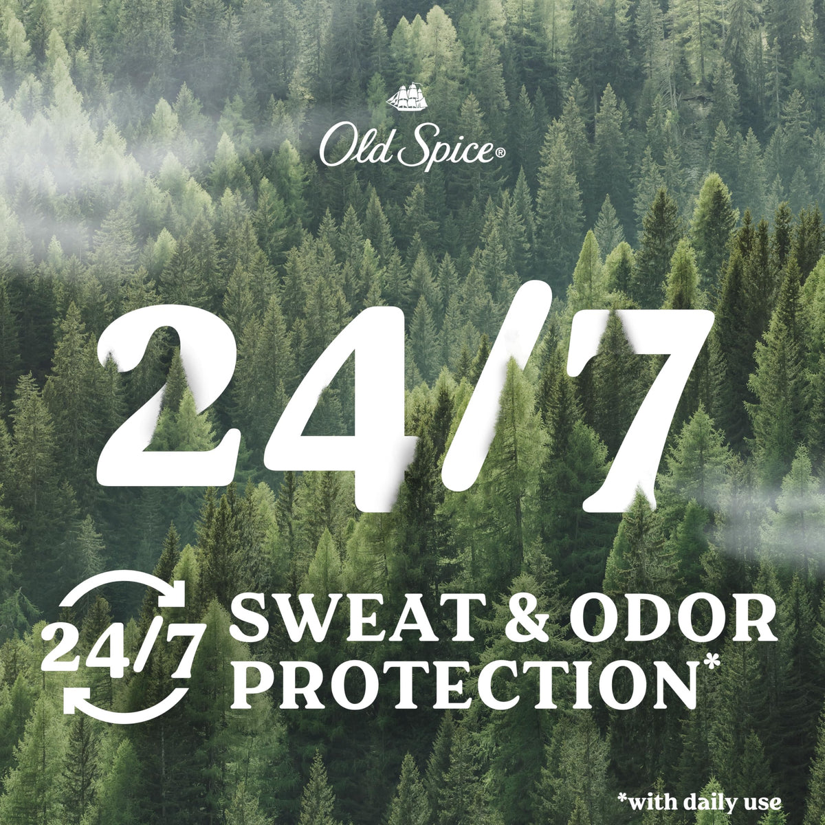 Old Spice Antiperspirant Deodorant Timber Scent close-up of stick