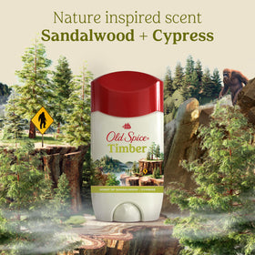 Old Spice Antiperspirant Deodorant Timber Scent ingredients list