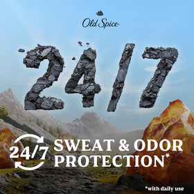 Old Spice Antiperspirant & Deodorant Volcano with Charcoal packaging