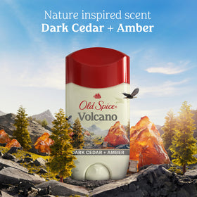 Old Spice Antiperspirant & Deodorant Volcano with Charcoal texture