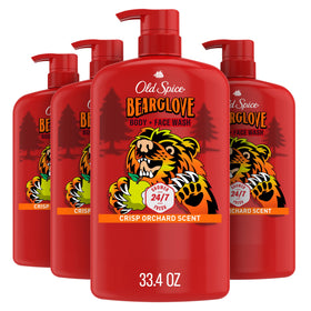 Old Spice Bearglove Body Wash 33.4 fl oz front view