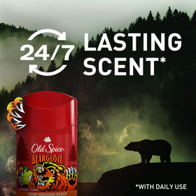 Old Spice Bearglove Deodorant top view