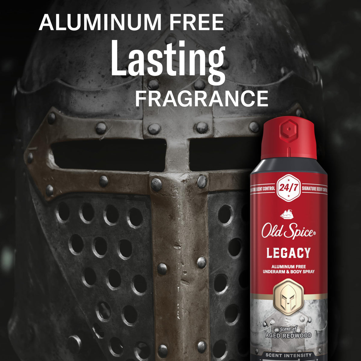 Old Spice body spray lifestyle scene