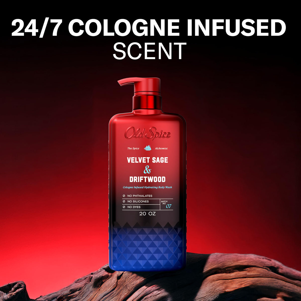 Old Spice Body Wash The Spice Alchemist back view