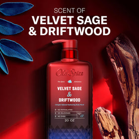 Old Spice Body Wash Velvet Sage + Driftwood lifestyle scene