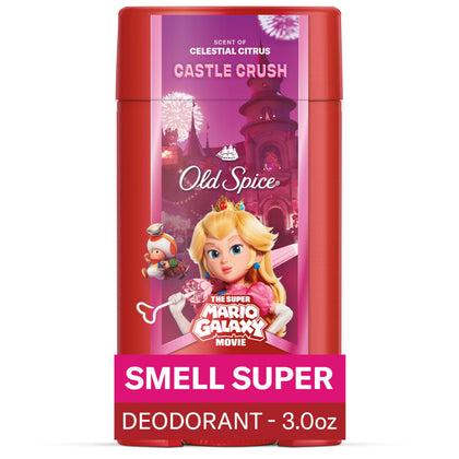 Old Spice Castle Crush Deodorant front view with Celestial Citrus scent