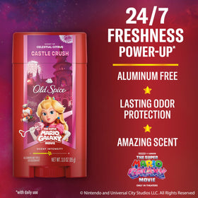 Old Spice Castle Crush Deodorant packaging side view