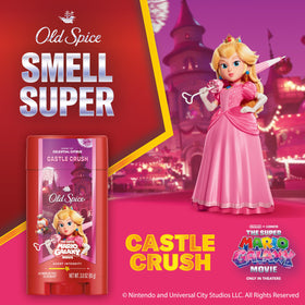 Old Spice Castle Crush Deodorant top view showing stick