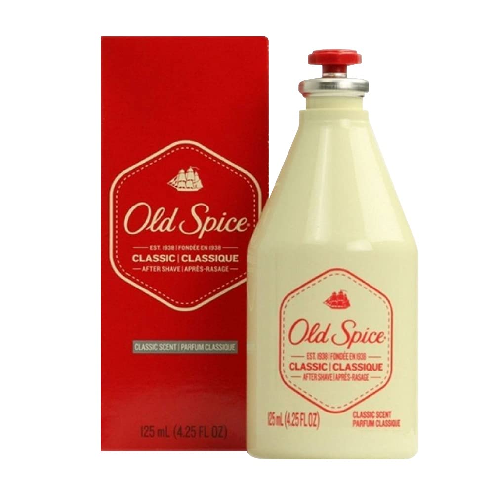 Old Spice Classic After Shave 4.25 oz bottle front view