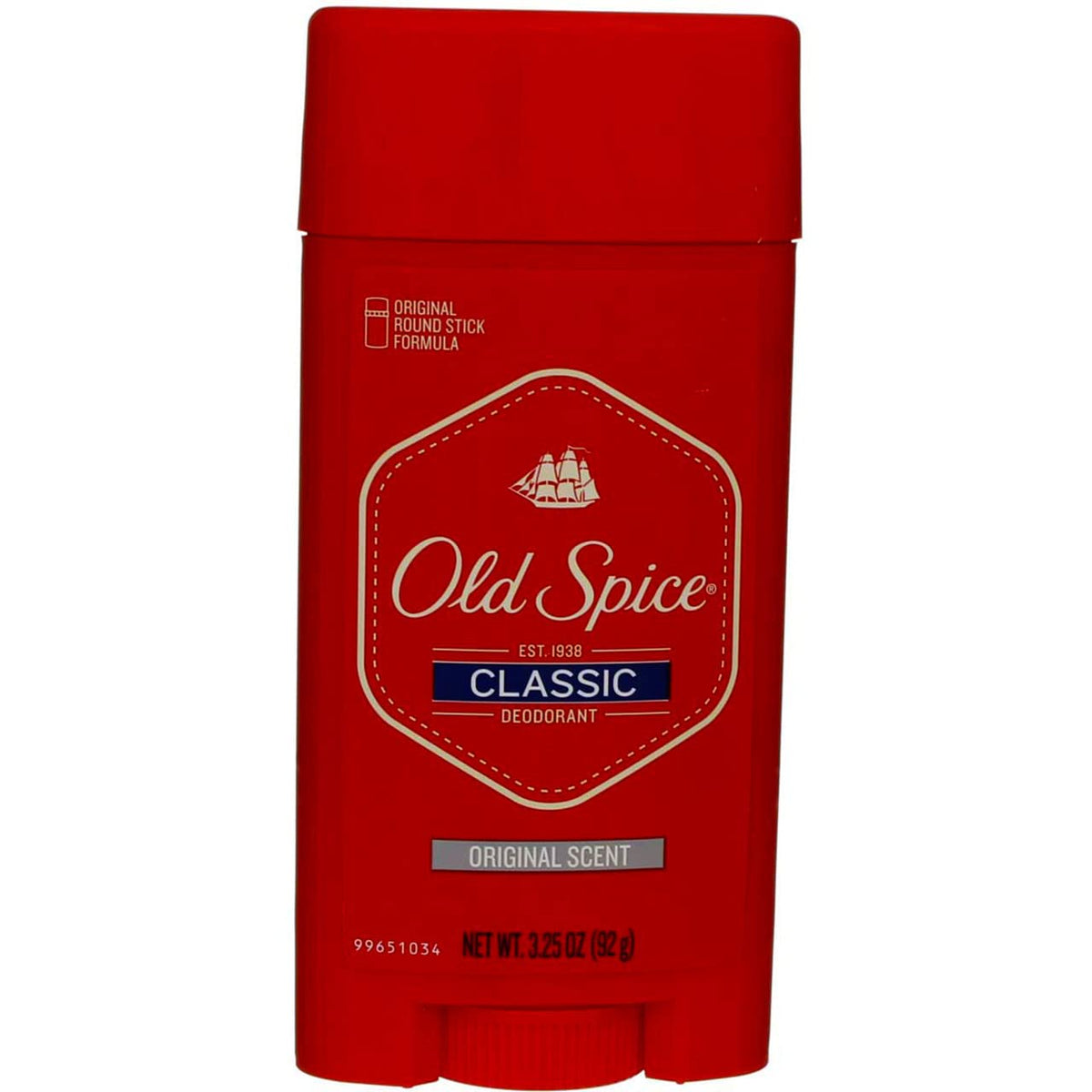 Old Spice Classic Deodorant Stick 3.25 oz pack of 12