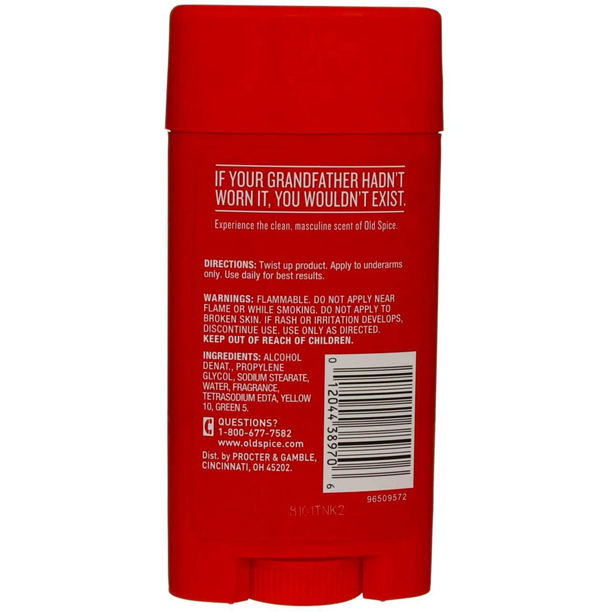 Old Spice Classic Deodorant Stick with citrus and clove scent