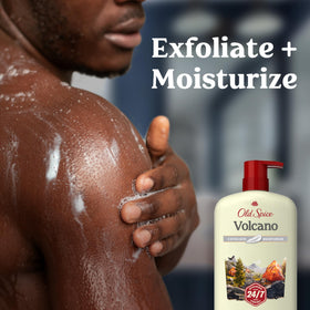Old Spice Cleansing Body Wash 30 oz bottle side view