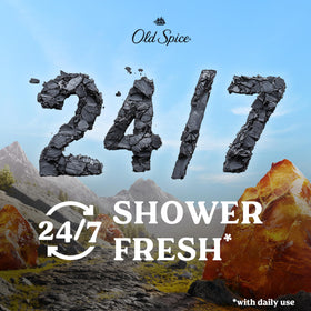 Old Spice Cleansing Body Wash 30 oz bottle with shower setting