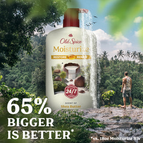 Old Spice Cleansing Body Wash for men lifestyle shot