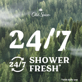 Old Spice Cleansing Body Wash in shower setting