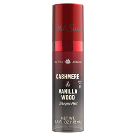 Old Spice Cologne Mist for Men, Cashmere + Vanilla Wood front view