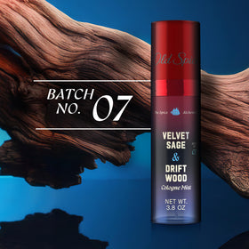 Old Spice Cologne Mist Velvet Sage + Driftwood in hand