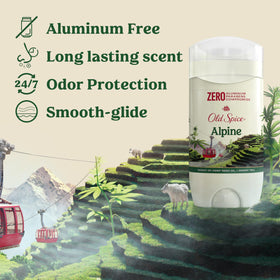 Old Spice Deodorant Alpine scent front view