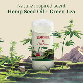 Old Spice Deodorant Alpine scent lifestyle shot