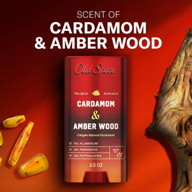 Old Spice Deodorant with yuzu peel and white wood scent
