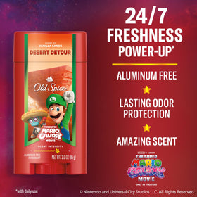 Old Spice Desert Detour Deodorant side view showcasing packaging