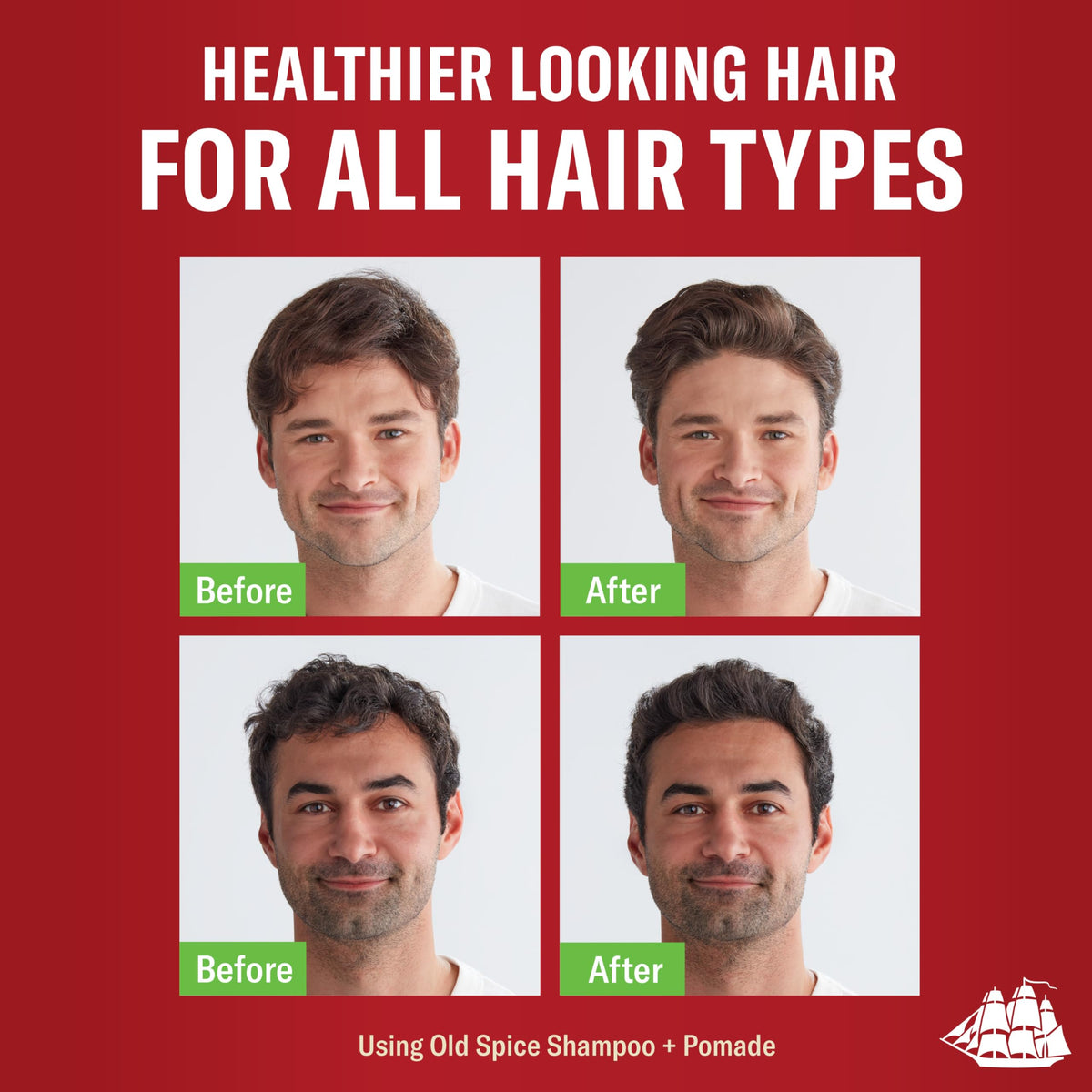 Old Spice Fiji 2-in-1 Shampoo and Conditioner with tropical background