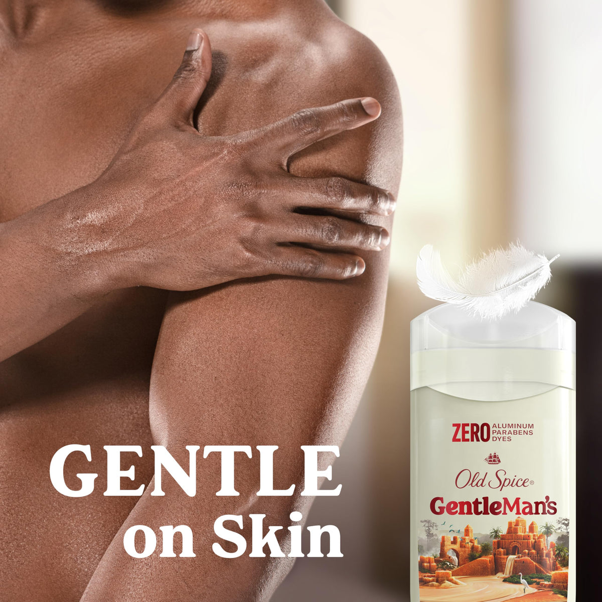 Old Spice GentleMan's Aluminum Free Deodorant with other GentleMan's products