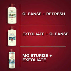 Old Spice GentleMan's Body Wash with fresh scent notes