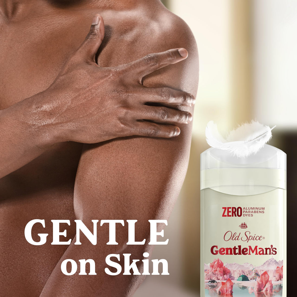 Old Spice GentleMan's Deodorant fresh scent description