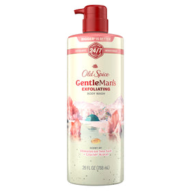 Old Spice GentleMan's Exfoliating & Moisturizing Body Wash 26 oz front view