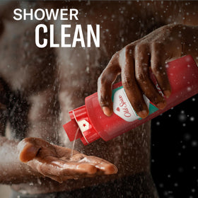 Old Spice High Endurance Body Wash for Men packaging details