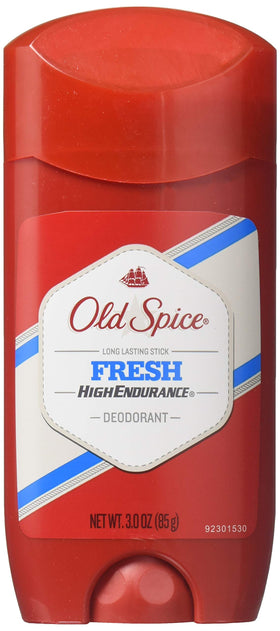 Old Spice High Endurance Deodorant Fresh 3 oz stick front view